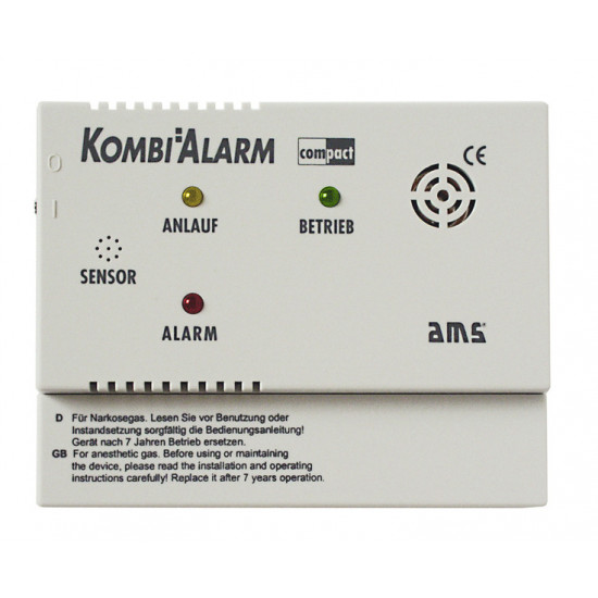 AMS 12V Alarm Unit Combo Compact - For KO and Liquid Gas