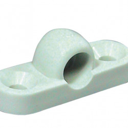 Horizontal wall eyelet made of plastic (5 pieces)