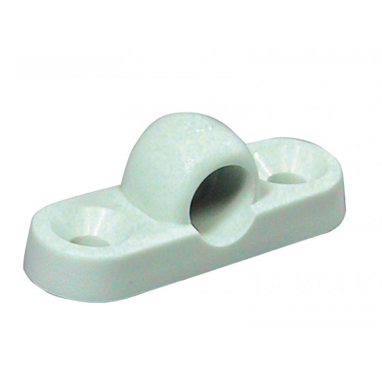 Horizontal wall eyelet made of plastic (5 pieces)