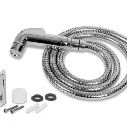 Shower set chrome-plated ABS