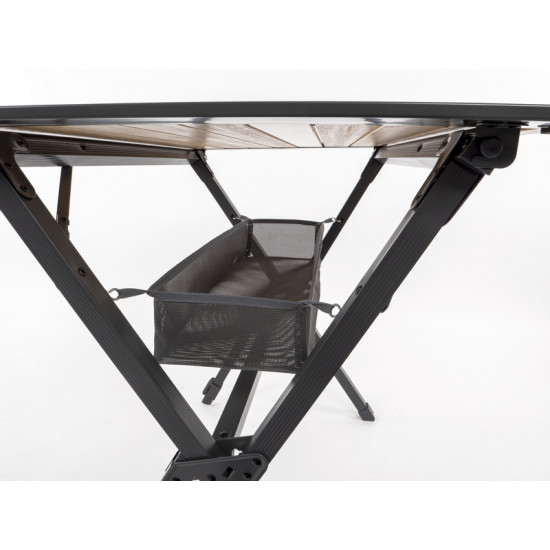 Bamboo rolling table MENDOZA 80