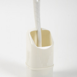 Toilet brush with holder