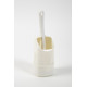 Toilet brush with holder