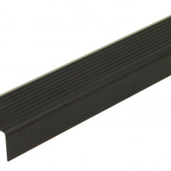 Aluminum sill plate - 25 x 15 mm - 3 m - Black