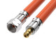 CAMPKO Gas Hose (Medium Pressure) with 1/4" LH Union Nut x Push-in Nipple - 150 cm