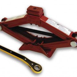 Car jack - scissor lift, max. lifting capacity 1000 kg