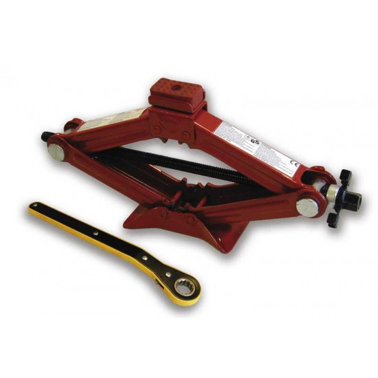 Car jack - scissor lift, max. lifting capacity 1000 kg