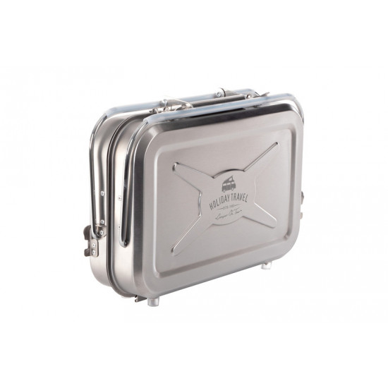 Stainless steel portable gas grill