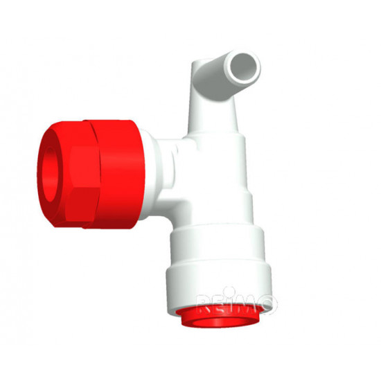 Angle connection valve JG12mm