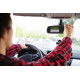 Rearview mirror with integrated 4.3" monitor