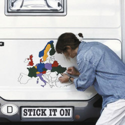 Europe Sticker Set