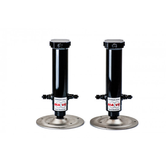 MA-VE Hydraulic Leveling Jacks - 12V System for Fiat Ducato X250/290 with Fiat Original Chassis