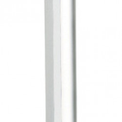 Articulated table leg 675 mm - joint at the top - silver