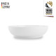 Porcelain Magnetic Food Bowl - White