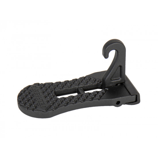 Car door step with folding hooks for roof tents Wallaby 2 & Victoria