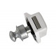 Push Lock Mini - Matte Chrome