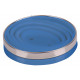Silicone coffee filter holder, foldable, Ø11cm, light blue