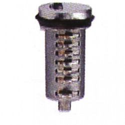 Plug-in cylinder including 2 keys for Zadi and STS systems