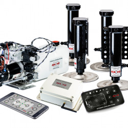 MA-VE Hydraulic Leveling Jacks - 12V System for Fiat Ducato X250/290 with Fiat Original Chassis