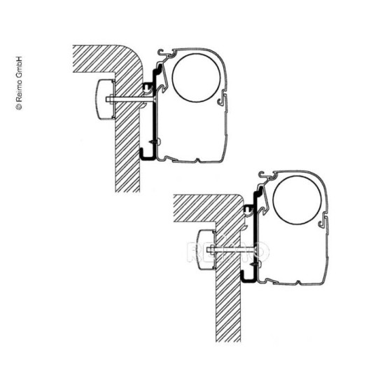 Thule Adapter Rapido Series 9, awning type: to-4200-5200-8000