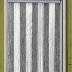 KORDA door curtain 60 x 190cm /white, grey