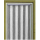 KORDA door curtain 60 x 190cm /white, grey