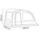 Adria Action Air 391 inflatable sunshade