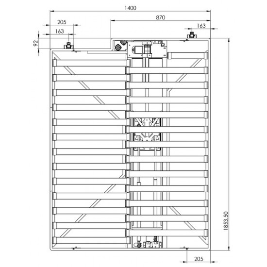 electric drop-down bed for Mercedes Sprinter