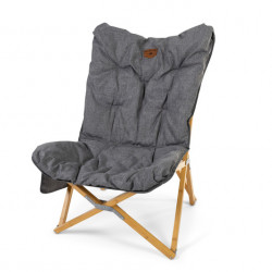 Upholstered lounge chair