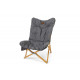 Upholstered lounge chair