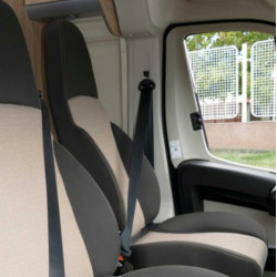 Swivel single seat 55 cm - For Fiat Ducato X250