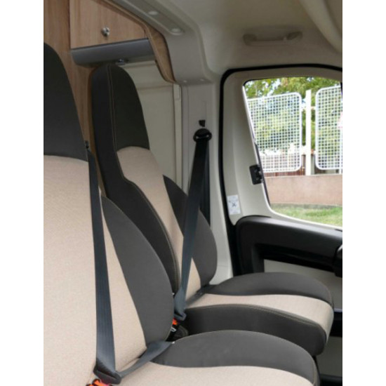 Swivel single seat 55 cm - For Fiat Ducato X250