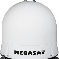 Megasat Campingman Portable ECO Satellite System - White