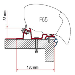 FIAMMA Adapter Fiamma Kit Caravan Standard