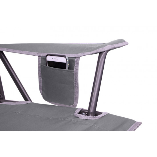 Camping Chair Comfort Pro Rocker - Gray