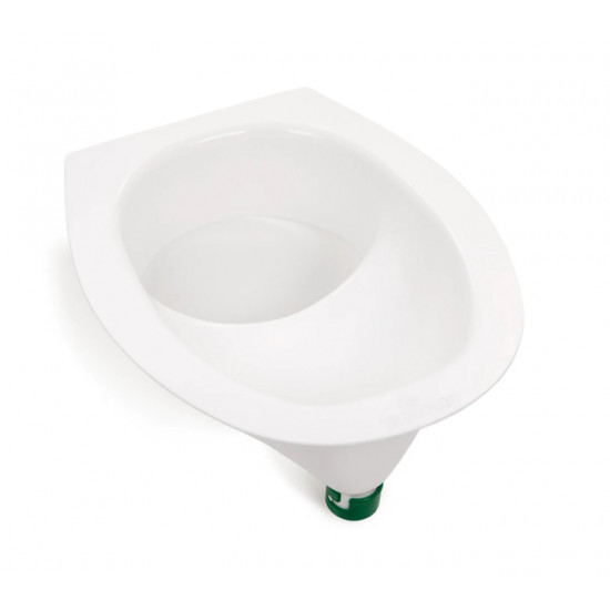 Compostable toilet insert - White