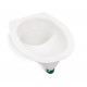 Compostable toilet insert - White