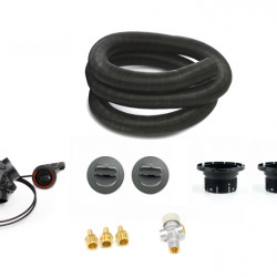 Universal hot shower set 60 mm