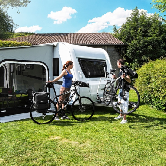 Caravan Superb Standard drawbar carrier - Silver