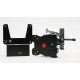 Additional wall plate for 496801 with 12V+ antenna socket