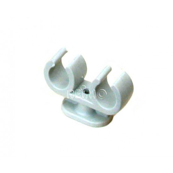 Double pipe clamp loose