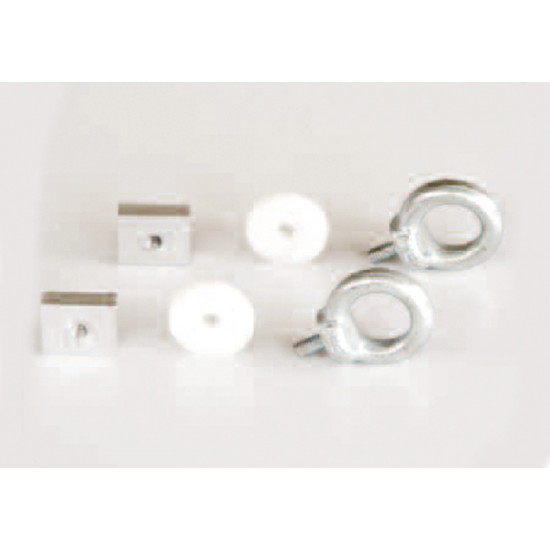 Eyelets for garage bars
