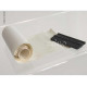 Protective film for VW Caddy from 2005 onwards for loading edge and bumper, 1 piece, transparent