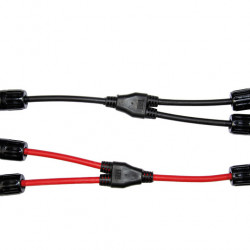 Solar connection cable set