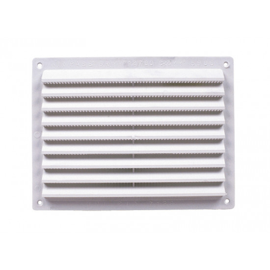 Ventilation grille 150x200mm, white