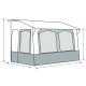 Universal all-season caravan awning Casa Royal 2 - 2 sizes