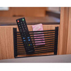 KIIPER Mini Storage Net Set 2, for 400mm installation width, black lined