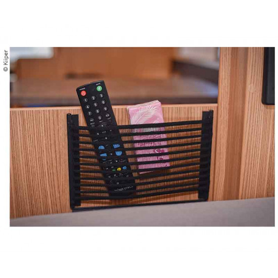 KIIPER Mini Storage Net Set 2, for 400mm installation width, black lined