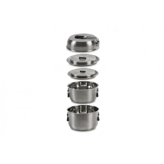 Camp4 ASTI stainless steel cookware set