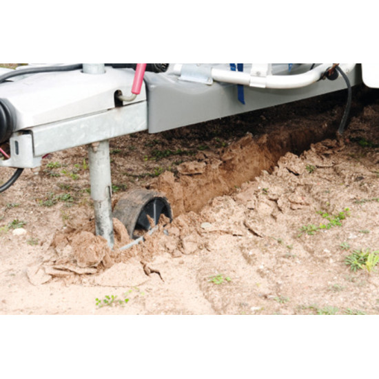 Double support wheel for retrofitting